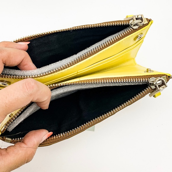 NWOT HEIRLOOM Leather Double Zip Wallet - Picture 4 of 4